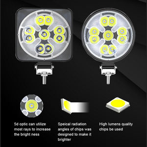 3 Inch Led Light bar White Yellow with Flashing 4x4 Spotlight 27w Led Working Light for Truck Led Lamp Tractor Car - Product Image 6