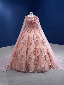 AL1598 Couture فستان أميرة فاخر مزين بالترتر باللون الأسود والأخضر مطرز بالخرز فستان زفاف أنيق للنساء - Product Image 2