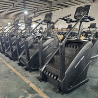 Equipo de Fitness Comercial en Oferta, Escaladora con Pantalla de Teclado y Sensor de Ritmo Cardíaco para Gimnasio y Ejercicio