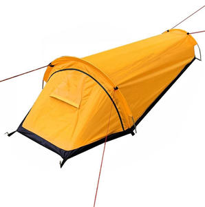 เต็น<span class=keywords><strong>ท์</strong></span>ผ้าใบกันน้ำแบบเดี่ยวสำหรับตั้งแคมป์ ที่พักส่วนตัว พร้อมถุงนอน โครงสร้างแบบห้องนอนเดียว - Product Image 1
