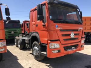 รถบรรทุกหัวลากมือสอง Sinotruk Euro2 ดีเซล 6x4 พวงมาลัยซ้าย HOWO 10 ล้อ รับน้ำหนัก 21-30 ตัน 371 แรงม้า กล้องมองหลัง 360 องศา - Product Image 5
