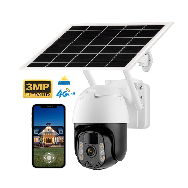 Manufacturers' Auto Tracking Wireless 4G Solar Battery Powered PTZ Camera 4G SIM Card Wifi Monitoring System for Outdoor