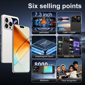 Note 40 Pro <span class=keywords><strong>16</strong></span>+1TB Smartphone 5G da 7,3 Pollici Sbloccato Dual SIM Cellulare 5G HD OEM Nuovo Smartphone in Offerta - Product Image 6