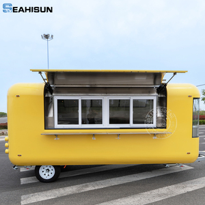 Bière Tap Trailer Mobile Shop Casa Rodante Bbq Food Trailer Jaune Boisson Camion Dessert Remorque Food Truck Burger - Product Image 2