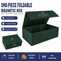 Boîte rigide en carton couleur en gros avec fermeture magnétique, service d'impression CMYK entièrement personnalisé
