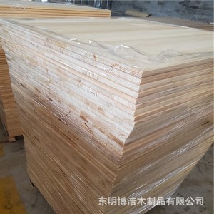 Solid Wood Boards <b>Pine</b> Wood <b>Table</b> Tops 60mm Thickness Indoor Use Shandong Origin - Product Image 2