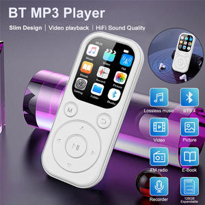 Lecteur MP3 à boutons physiques BT 5.0, lecteur de musique sans perte, lecteur audio portable, radio FM, enregistreur vocal, longue durée de vie de la batterie - Product Image 6