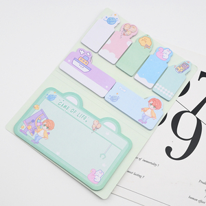 Tettina per appunti personalizzata etichetta per la scuola carina quotidiana per fare la chiusura del magnete note adesive per gli studenti - Product Image 1