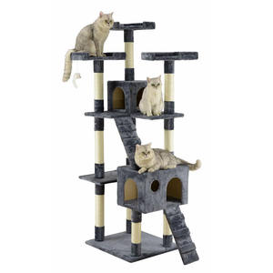 Imixl — grand appartement en bois <span class=keywords><strong>pour</strong></span> <span class=keywords><strong>chat</strong></span>, tour à gratter, conception moderne et bon marché, maison <span class=keywords><strong>pour</strong></span> animaux domestiques, <span class=keywords><strong>arbre</strong></span> à <span class=keywords><strong>chat</strong></span> - Product Image 3