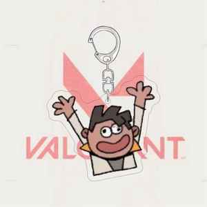 Llaveros de Val Agent - Sage, Omen, Gekko, Killjoy - Divertidos Amuletos de Meme de Dibujos Animados para Bolsos - Lindos Accesorios para Mochilas de Gamers - Product Image 3