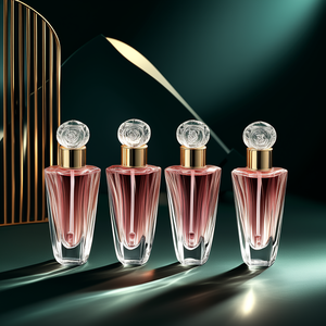 Maßgefertigte 10ml 12ml Umweltfreundliche Flache Glasflasche für Ätherische Öle, Leere Designer-Flasche mit UV-Gel-Druckoption, Keystone Kunststoff/Aluminium - Product Image 6