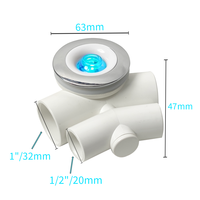 Système de jet d'hydromassage Whirlpool Kit d'accessoires pour baignoire avec buse pour bains à remous et baignoires