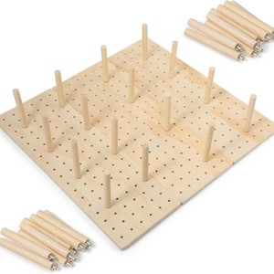Wooden Pegboard <b>Kitchen</b> Organizer L Size Dishwasher Safe For Tableware Storage - Product Image 5