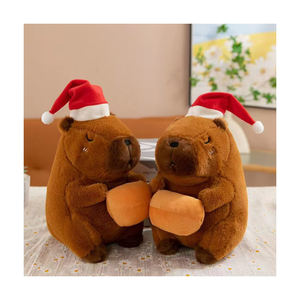 คาปิบาร่ามินิตุ๊กตาแมวน่ารักนุ่มนิ่มของเล่นแมวมีเสียงออกแบบได้ตามที่ต้องการ - Product Image 3