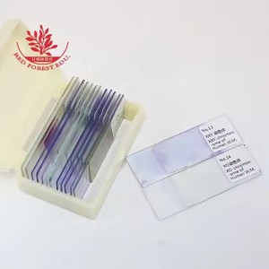 Juego de 14 portaobjetos de microscopio preparados Genética Diapositivas preparadas Clases de cromosomas humanos Enseñanza - Product Image 6