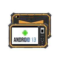 Tablet PC Industrial Resistente OEM T80 de 8' con Android, MTK Octa Core, 4G LTE, GPS, GNSS, IP67, Resistente al Agua, NFC, Lector UHF RFID, Lector de Códigos de Barras