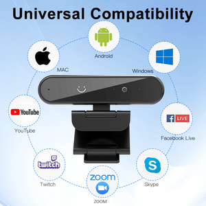 720P Type-C Computer <strong>Web</strong> <strong>Camera</strong> with Windows Hello Face ID Privacy Features and Tripod Support for Android for Viceo Meetings - Product Image 6