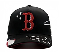 4UGEAR Groothandel Gebogen Baseballpetten Zwarte Suède Klep Trucker Petten 5 Panel A-Frame Gorra Baseball Caps ThirtyOne Petten