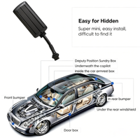 Traceur GPS GLONASS WiFi mobile en temps réel pour voitures 4G avec faible consommation d'énergie, télécommande, positionnement GSM/GPRS, PC OEM ODM