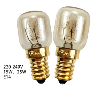 T22 T25 ST26 E14 SES Base 15W <span class=keywords><strong>25W</strong></span> <span class=keywords><strong>ampoule</strong></span> à incandescence 300 degrés résistant aux hautes températures <span class=keywords><strong>micro</strong></span>-ondes/four ampoules évaluées - Product Image 3