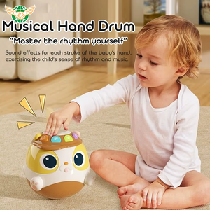 Mainan puzzle bayi, tumbler keseimbangan bayi, mainan puzzle montesori dengan suara lampu - Product Image 5