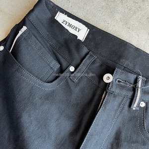 Pantalones Vaqueros Personalizados con Hebilla Grande para Hombre, Estilo Vintage Japonés, de Mezclilla Selvedge, Ajuste Holgado y Relajado, de Mezclilla Cruda - Product Image 4