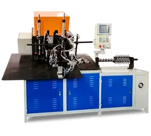 Fully Automatic CNC Strip Steel Wire Bending plus welding Machinery