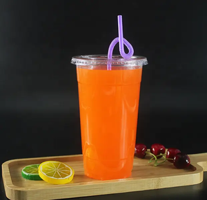 Vasos Desechables de PET para Bebidas Frías con Impresión de Logotipo Personalizado, para Té de Burbujas y Café, Tamaños de 8 a 32 Onzas, Transparentes, Venta al por Mayor - Product Image 4