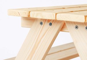 LM KIDS Study Art Drawing <strong>Folding</strong> School Garden Wooden <strong>Table</strong> and Chair Set for Learning for Party Events Birthdays Playground - Product Image 5