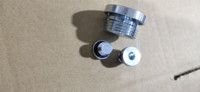 Adaptateur hydraulique haute pression en acier au carbone zingué, raccord mâle multi-standards