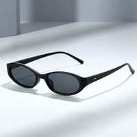 Lunettes de soleil œil-de-chat tendance, style européen et américain, protection UV400, monture intégrale, unisexe, pour les sports de plein air