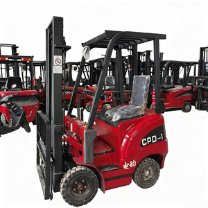 Elevador de horquilla eléctrico de alta calidad, 1,5 toneladas, 2,5 toneladas, 3 toneladas, 4000 libras, 5000 libras, batería, elevador de contenedores de almacén, carretilla elevadora eléctrica - Product Image 3