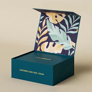 Caja Rígida Magnética Plegable con Impresión Personalizada y Estampado en Dorado, Caja de Regalo de Cartón de Lujo para Ropa - Product Image 3