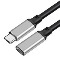 Cable de Extensión USB C, Cable de Extensión de Datos USB Tipo C Macho a Hembra, Carga y Sincronización, Pd 240w 20g 4k 60hz