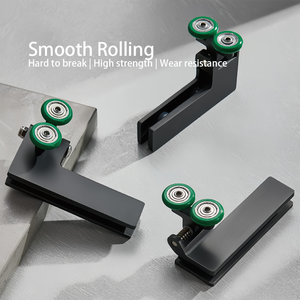 Enceinte <span class=keywords><strong>de</strong></span> <span class=keywords><strong>douche</strong></span> en verre coulissante à trois portes ultra-durable zéro espace au sol requis <span class=keywords><strong>joint</strong></span> étanche en verre trempé <span class=keywords><strong>pour</strong></span> salle <span class=keywords><strong>de</strong></span> bain - Product Image 6