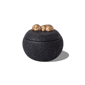 กล่องใส่เถ้ากระดูกสำหรับสัตว์เลี้ยงทำจากซีเมนต์กล่องอนุสรณ์สำหรับสุนัขหรือแมวขนาดเล็ก - Product Image 4