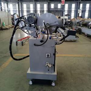 <span class=keywords><strong>Machine</strong></span> à découper les profilés d'angle en aluminium Scie à fenêtre en aluminium à tête unique pour PVC à angle variable - Product Image 5