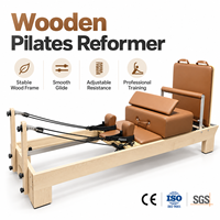 Lit de Pilates Reformer en bois de chêne de haute qualité à prix abordable pour studio/salle de sport – Machine de fitness à vendre