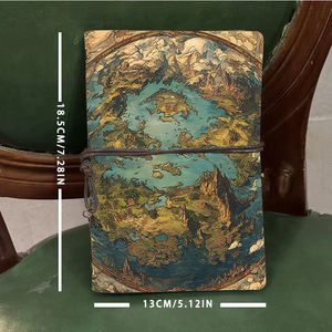 สมุดบันทึกที่สวยงามมีฝาปิดที่สวยงามเหมาะเป็นของขวัญสำหรับการประดิษฐ์ตัวอักษรด้วย<span class=keywords><strong>ลายมือ</strong></span>ที่มีเกาะบนเมฆทะเล - Product Image 4