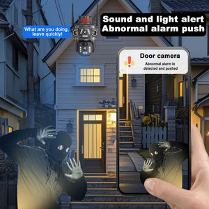 Eseecloud V380 Pro Caméra de surveillance de sécurité à énergie <span class=keywords><strong>solaire</strong></span> PTZ CCTV Caméra <span class=keywords><strong>solaire</strong></span> à double objectif sans fil pour l'extérieur <span class=keywords><strong>WiFi</strong></span> Carte SIM 4G - Product Image 6