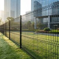 Oferta Especial: Malla de Alambre Soldada Curvada en V, Recubierta de PVC Galvanizado, para Cercas de Seguridad 3D en Jardines y Granjas