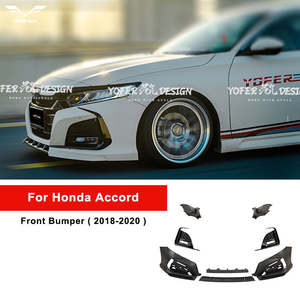 Atacado de fábrica para Honda Accord 10 2018-2020 Car Bumper Lip Define Acessórios Exteriores - Product Image 2
