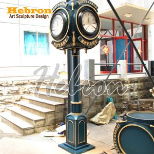 Reloj de Columna Estilo Retro Americano, Decoración de Hierro, Estilo Romano Antiguo, para Bares, Restaurantes, Hoteles <span class=keywords><strong>y</strong></span> Vestíbulos - Product Image 3