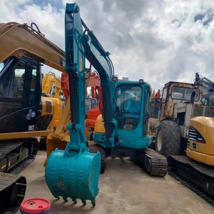 Japonés usado para Kubota KX161 retroexcavadora hidráulica sobre orugas 5,2 toneladas Mini excavadoras con componentes centrales Motor engranaje de caja de cambios - Product Image 5