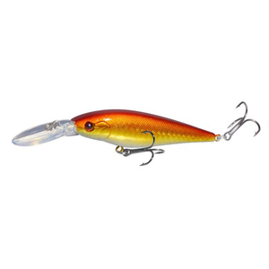Leurres de pêche 9,5g/110mm Long Tongue Plate FLOATING MINNOW Hardbait Leurres artificiels Vente en gros - Product Image 3