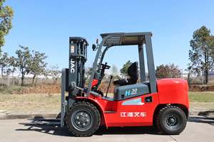 Дизельный вилочный погрузчик 2 2,5 3 3,5 3,8 тонн пневматические шины строительная техника и ферма подходит для производства китайских брендов - Product Image 4