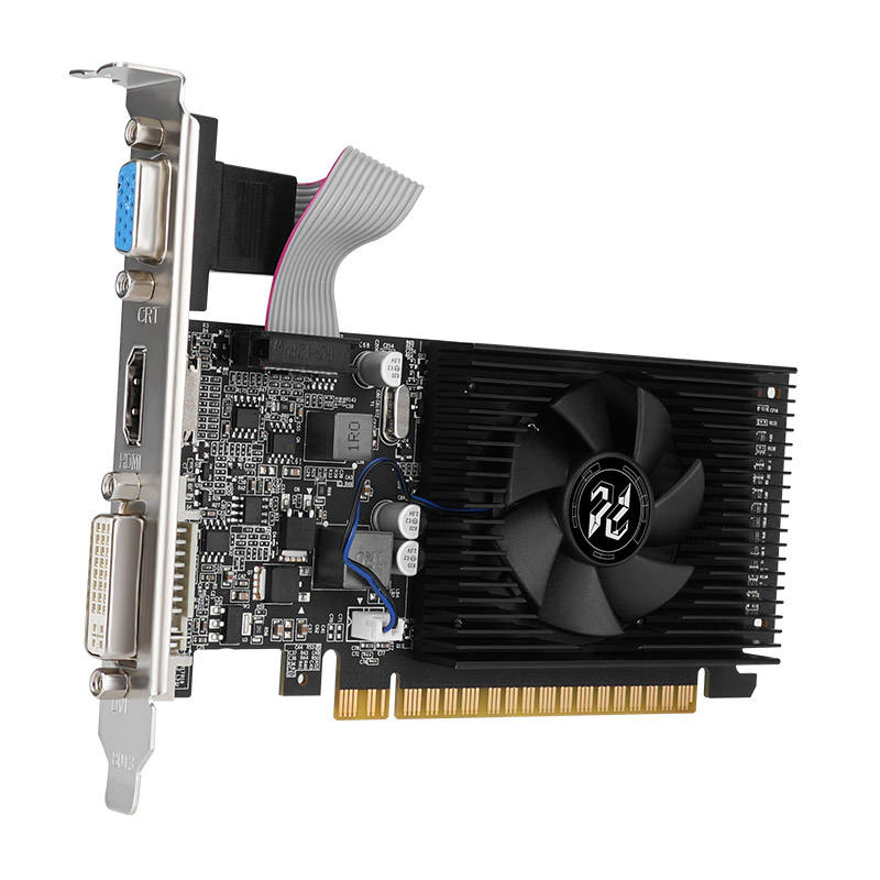 Low Price Geforce GT210 1GB Video Card GPU GT210 GDDR3 64-bit VGA PC Single  Fan Graphics Card for Desktop
