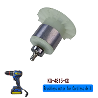 Moteur sans balais KQ-4815-CD pour perceuse sans fil 21V, pièces de rechange, moteur Kaqi, accessoires d'outils professionnels à batterie au lithium