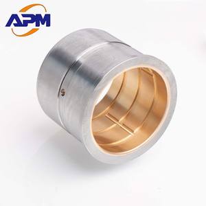 แบริ่ง <span class=keywords><strong>bimetal</strong></span> ประกอบด้วยเหล็กและโลหะผสมทองแดงหรืออลูมิเนียมทำงานเป็นราชาพินพุ่มไม้และพุ่มไม้ - Product Image 5