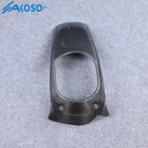 AKOSO 3K couvercle de protection de réservoir de carburant de moto en fibre de carbone sèche pour Harley Davidson <span class=keywords><strong>Sportster</strong></span> S <span class=keywords><strong>1250</strong></span> RH 1250S 2021 <span class=keywords><strong>2022</strong></span> 2023 2024 - Product Image 3